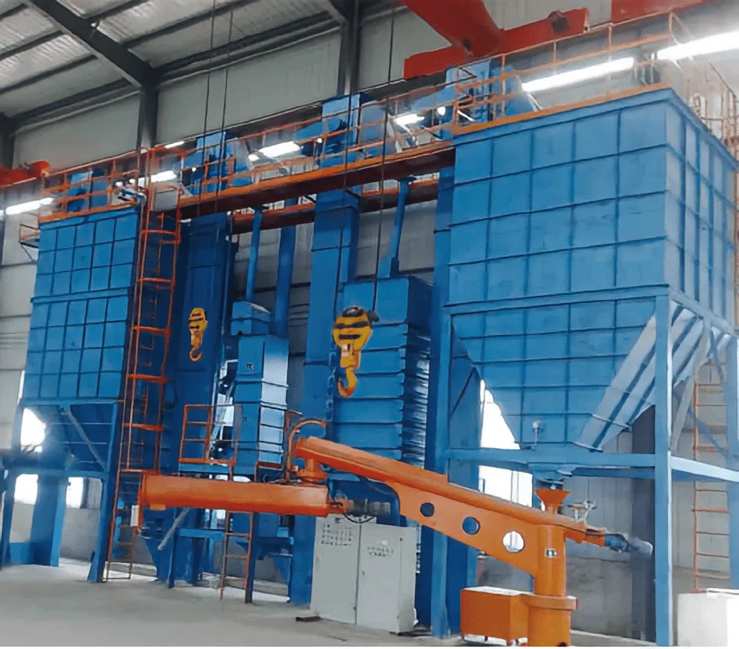 Proses Lini Produksi Pasir Resin